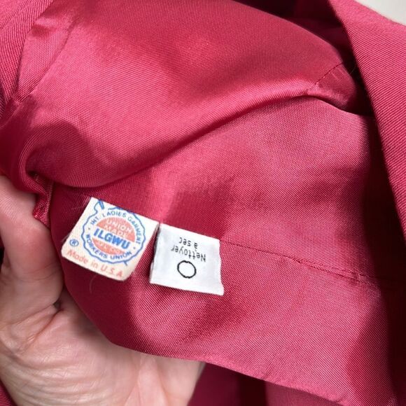 Diane Von Furstenberg Vintage Blazer Jacket Pink 8 - Picture 3 of 4